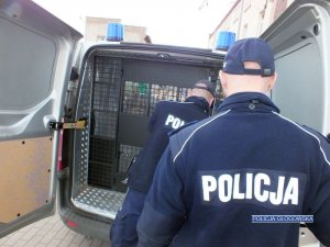 Groził policjantom i został zatrzymany