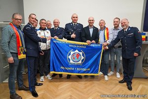 Spotkanie z policjantami z Rumunii i Mołdawii
