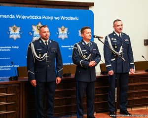 Wprowadzenie Zastępcy Komendanta Wojewódzkiego Policji we Wrocławiu