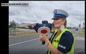 Dzień z policjantem ruchu drogowego