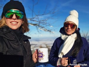 Wspólna wędrówka na Ślężę z okazji 100-lecia kobiet w Policji