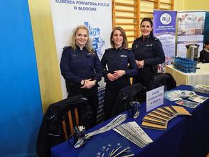 Głogowscy policjanci na Targach Pracy