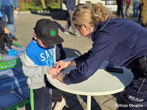 Głogowscy policjanci na Pikniku Rodzinnej Mocy
