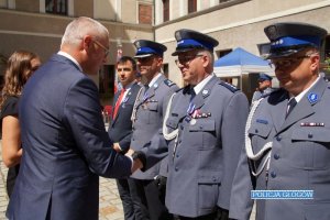 świeto policji 2019 - Przewodniczący ZW NSZZ Policji gratuluje policjantom