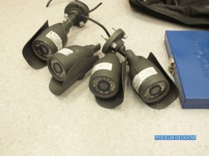 Kamery monitoringu odzyskane prze policjantów