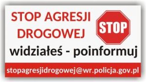 Stop agresji na drodze!