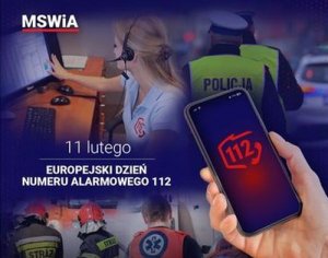 List ministra SWiA do Operatorów numerów alarmowych z okazji Europejskiego Dnia Numeru Alarmowego 112