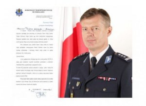 Życzenia Komendanta Wojewódzkiego Policji z okazji Święta Policji